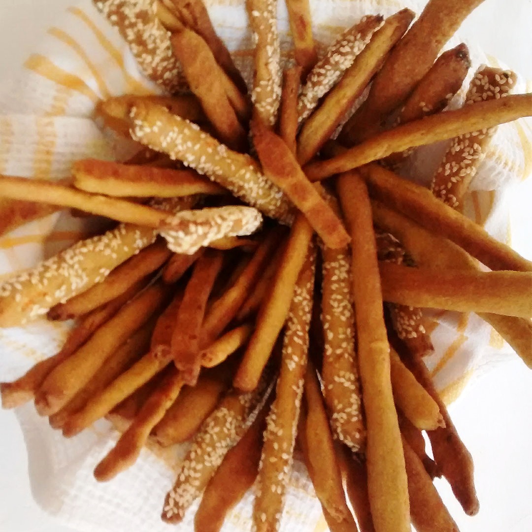 Carrot Grissini Healthy Bread