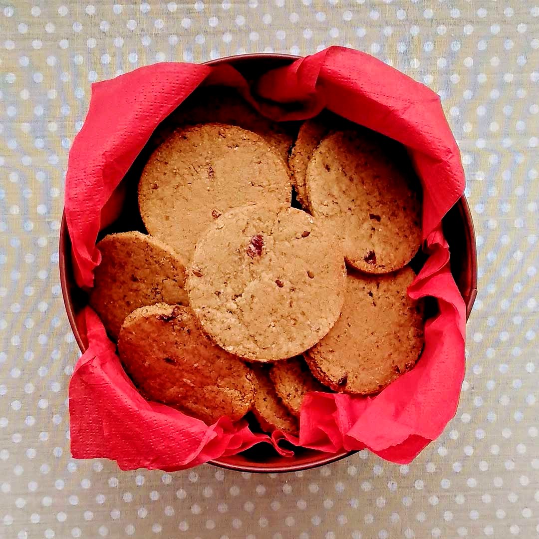 Digestive biscuits with cranberries Healthy Bread